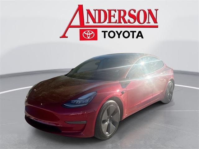 used 2021 Tesla Model 3 car, priced at $22,500
