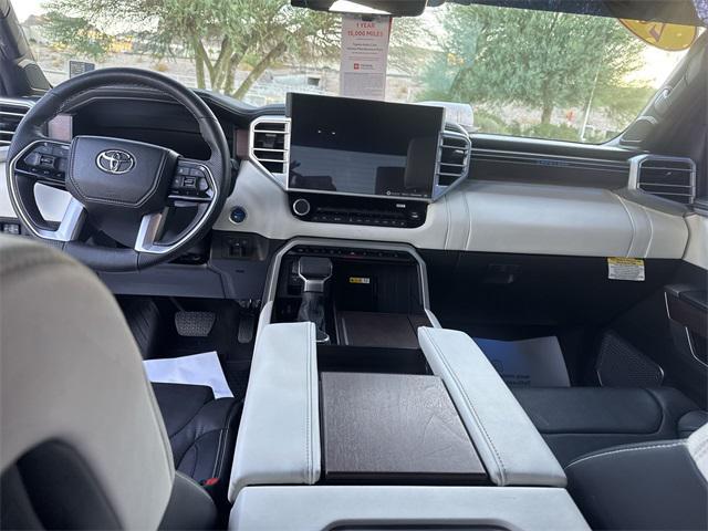 used 2023 Toyota Tundra Hybrid car, priced at $53,800