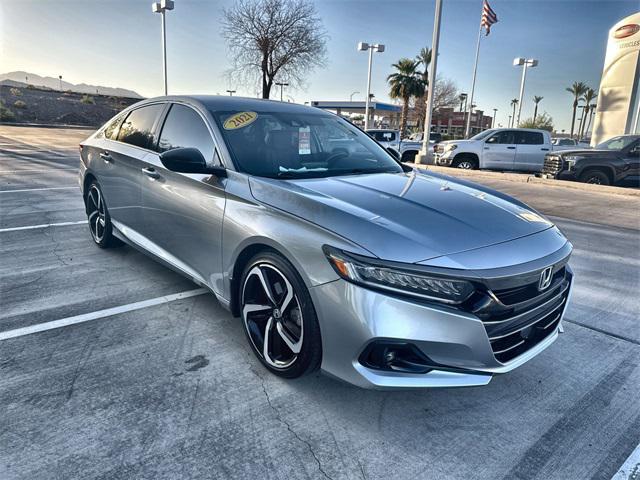used 2021 Honda Accord car, priced at $23,000