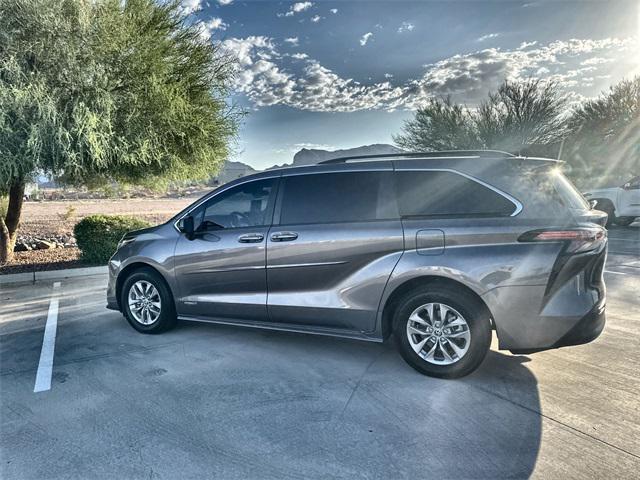 used 2021 Toyota Sienna car, priced at $29,800