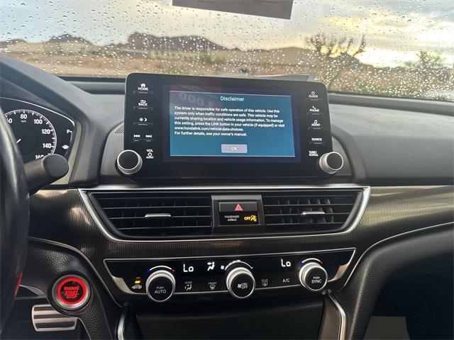 used 2020 Honda Accord car, priced at $21,500