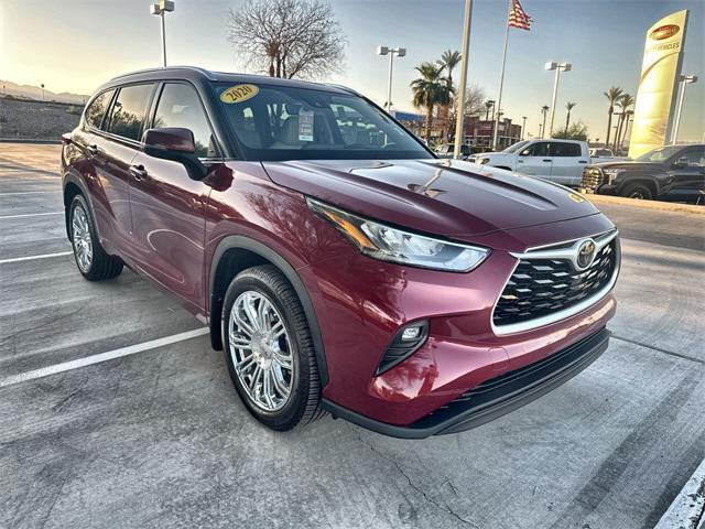 used 2020 Toyota Highlander car, priced at $30,750