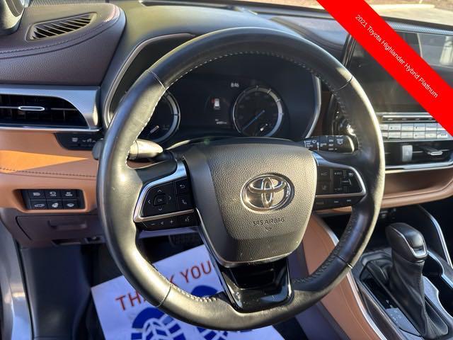 used 2021 Toyota Highlander Hybrid car, priced at $40,000