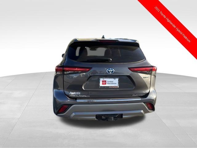 used 2021 Toyota Highlander Hybrid car, priced at $40,000