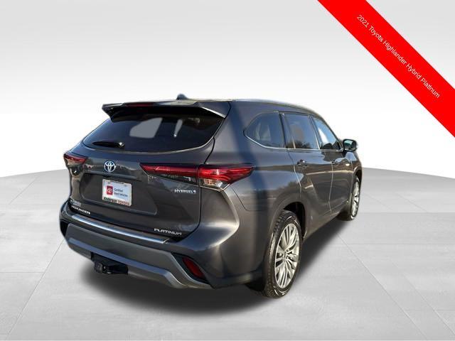 used 2021 Toyota Highlander Hybrid car, priced at $40,000