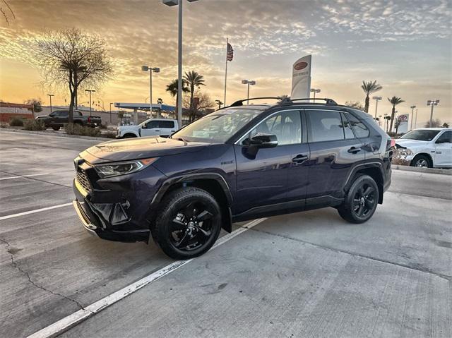 used 2019 Toyota RAV4 Hybrid car, priced at $33,500