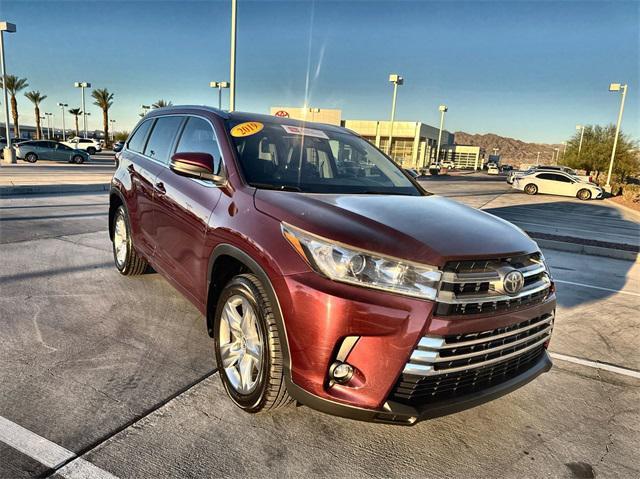 used 2019 Toyota Highlander car, priced at $29,700