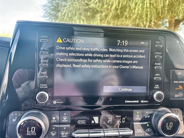 used 2022 Toyota Highlander Hybrid car, priced at $39,800