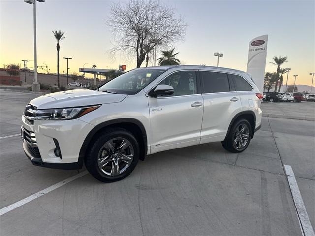 used 2018 Toyota Highlander Hybrid car, priced at $31,500