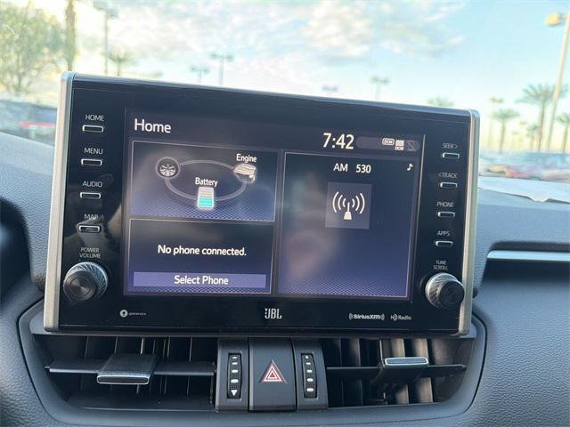used 2022 Toyota RAV4 Hybrid car, priced at $37,000