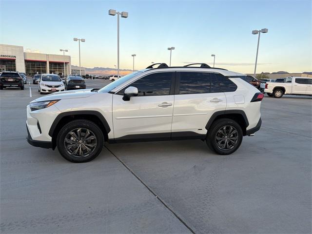 used 2022 Toyota RAV4 Hybrid car, priced at $37,000