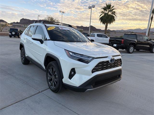 used 2022 Toyota RAV4 Hybrid car, priced at $37,000