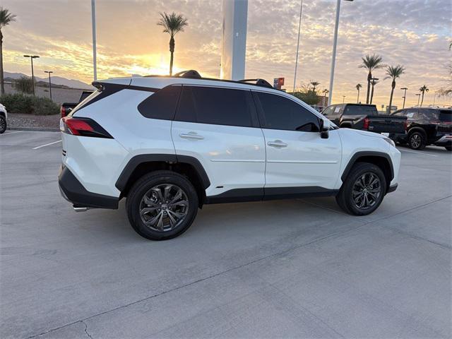 used 2022 Toyota RAV4 Hybrid car, priced at $37,000