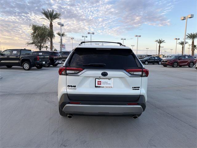 used 2022 Toyota RAV4 Hybrid car, priced at $37,000