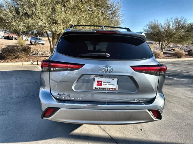 used 2021 Toyota Highlander car, priced at $39,600