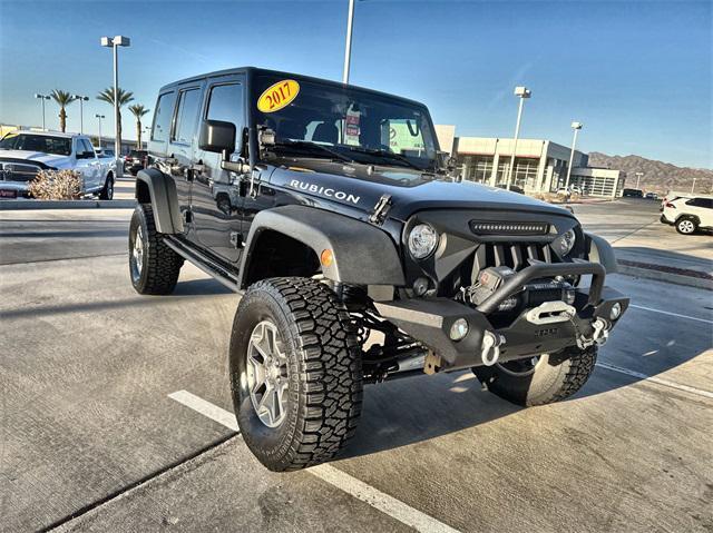 used 2017 Jeep Wrangler Unlimited car, priced at $30,700