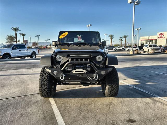 used 2017 Jeep Wrangler Unlimited car, priced at $30,700