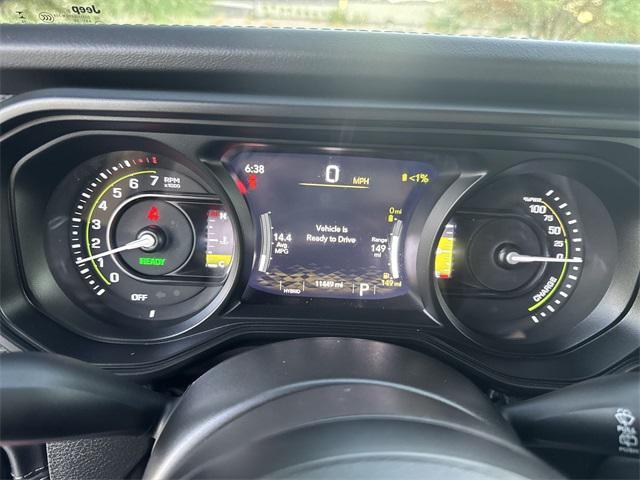 used 2024 Jeep Wrangler 4xe car, priced at $44,000
