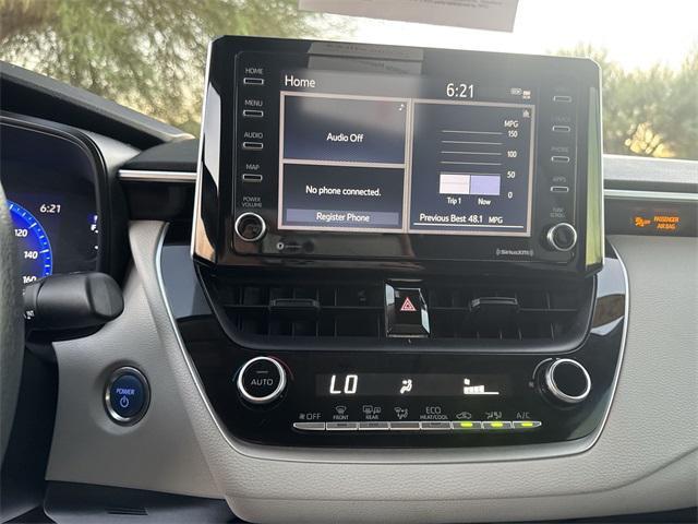 used 2021 Toyota Corolla Hybrid car, priced at $20,250