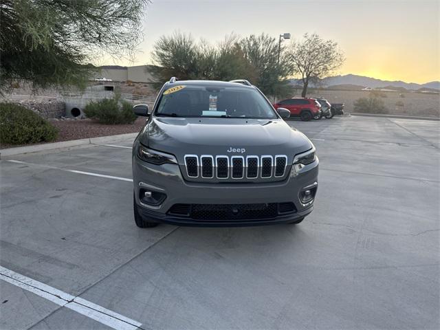 used 2021 Jeep Cherokee car, priced at $14,700