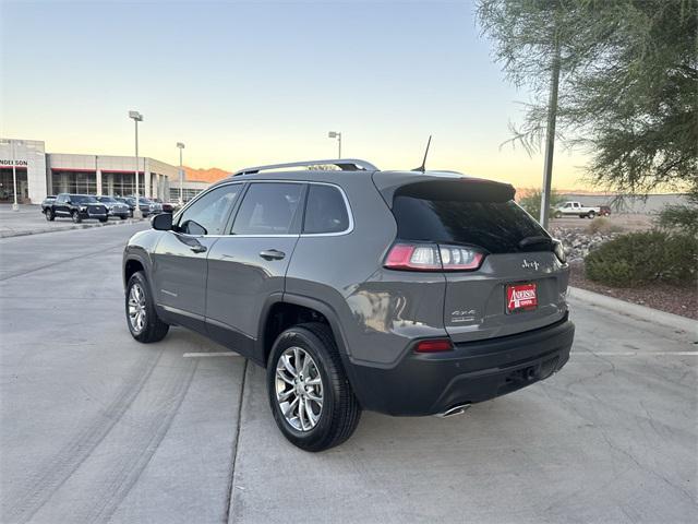 used 2021 Jeep Cherokee car, priced at $14,700