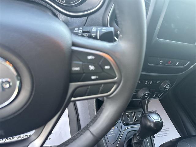 used 2021 Jeep Cherokee car, priced at $14,700