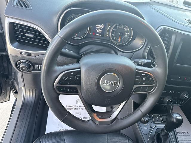 used 2021 Jeep Cherokee car, priced at $14,700