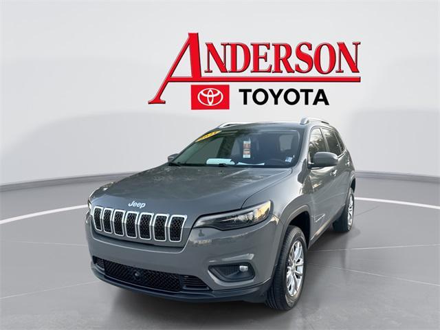 used 2021 Jeep Cherokee car, priced at $14,700