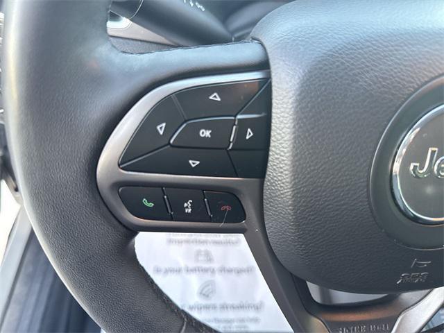 used 2021 Jeep Cherokee car, priced at $14,700