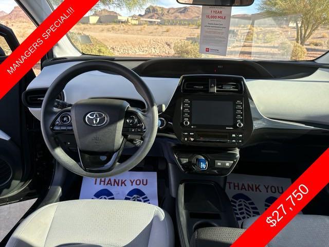 used 2022 Toyota Prius car, priced at $27,300