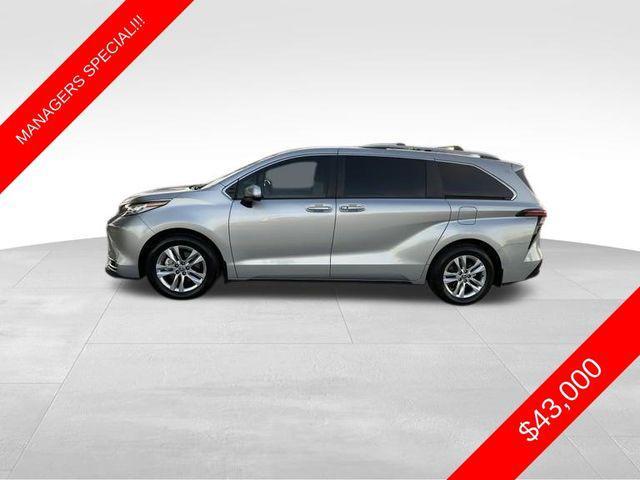 used 2022 Toyota Sienna car, priced at $43,000