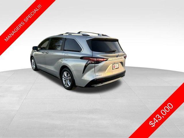 used 2022 Toyota Sienna car, priced at $43,000