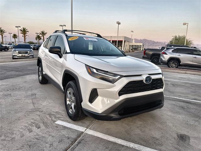 used 2024 Toyota RAV4 Hybrid car, priced at $34,000