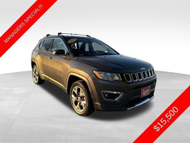 used 2019 Jeep Compass car, priced at $15,500