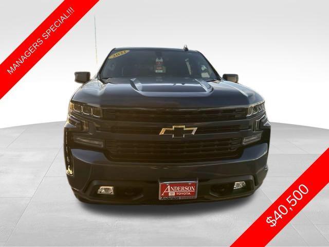 used 2021 Chevrolet Silverado 1500 car, priced at $40,500