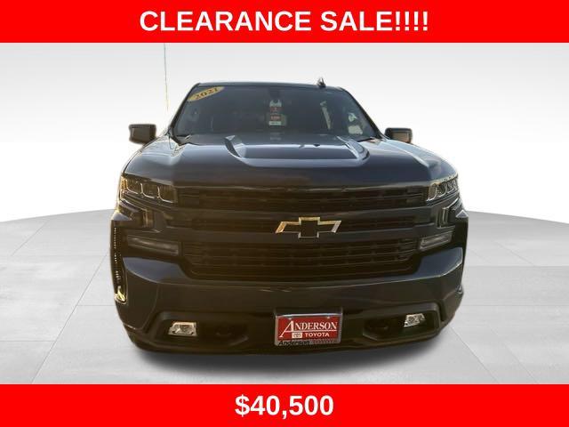 used 2021 Chevrolet Silverado 1500 car, priced at $35,500