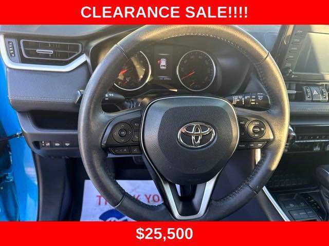 used 2021 Toyota RAV4 car, priced at $25,500