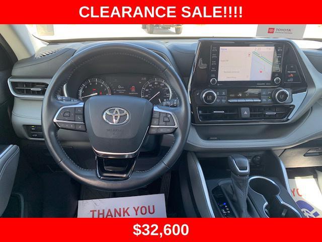 used 2020 Toyota Highlander car, priced at $32,000