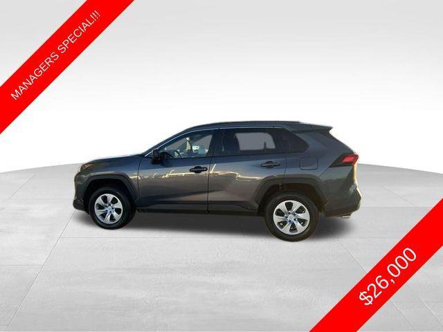 used 2021 Toyota RAV4 car, priced at $26,000