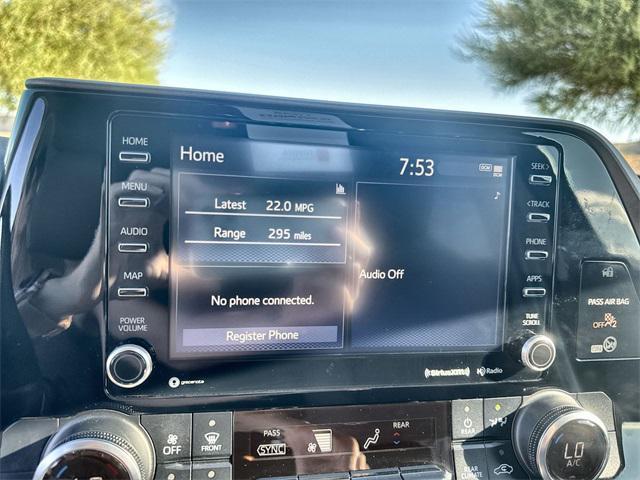 used 2022 Toyota Highlander car, priced at $33,700