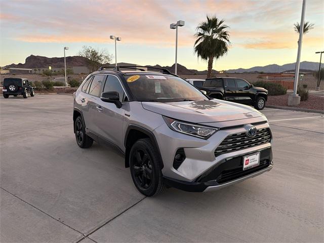 used 2021 Toyota RAV4 Hybrid car, priced at $31,500
