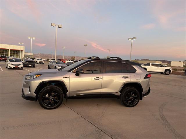 used 2021 Toyota RAV4 Hybrid car, priced at $31,500