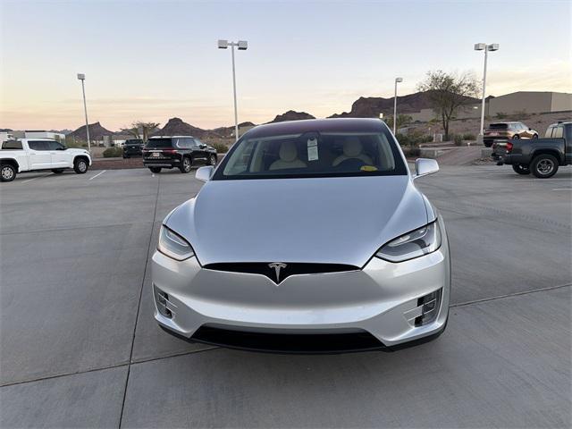 used 2017 Tesla Model X car, priced at $30,400