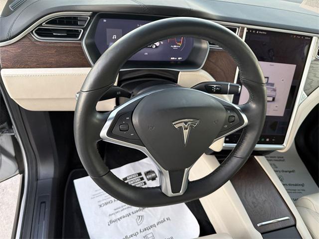 used 2017 Tesla Model X car, priced at $30,400