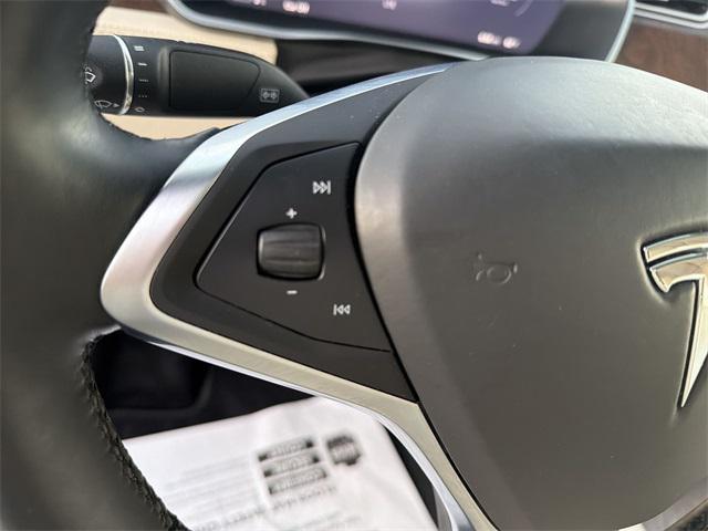 used 2017 Tesla Model X car, priced at $30,400