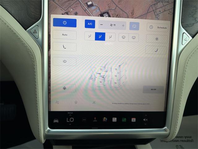 used 2017 Tesla Model X car, priced at $30,400