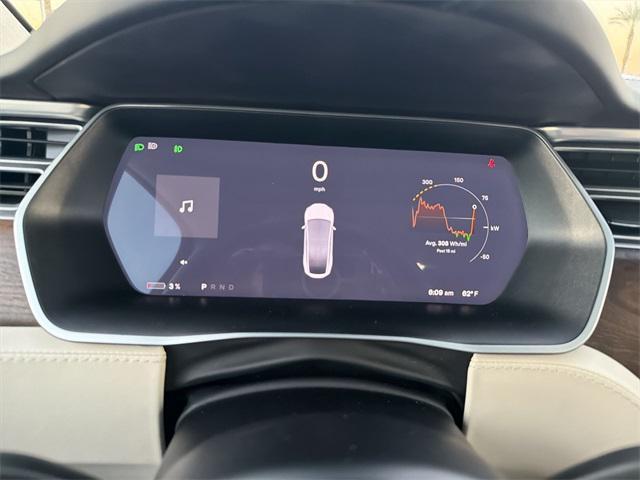 used 2017 Tesla Model X car, priced at $30,400