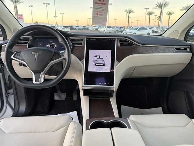 used 2017 Tesla Model X car, priced at $30,400