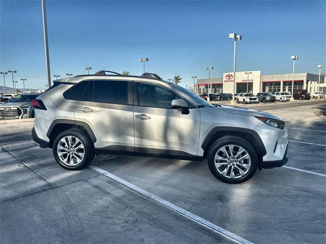 used 2021 Toyota RAV4 car, priced at $30,200