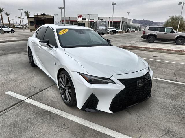 used 2022 Lexus IS 350 car, priced at $43,000